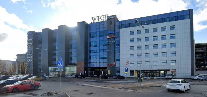 WTCT maja Ahtri 8, vastuvõtu asukoht